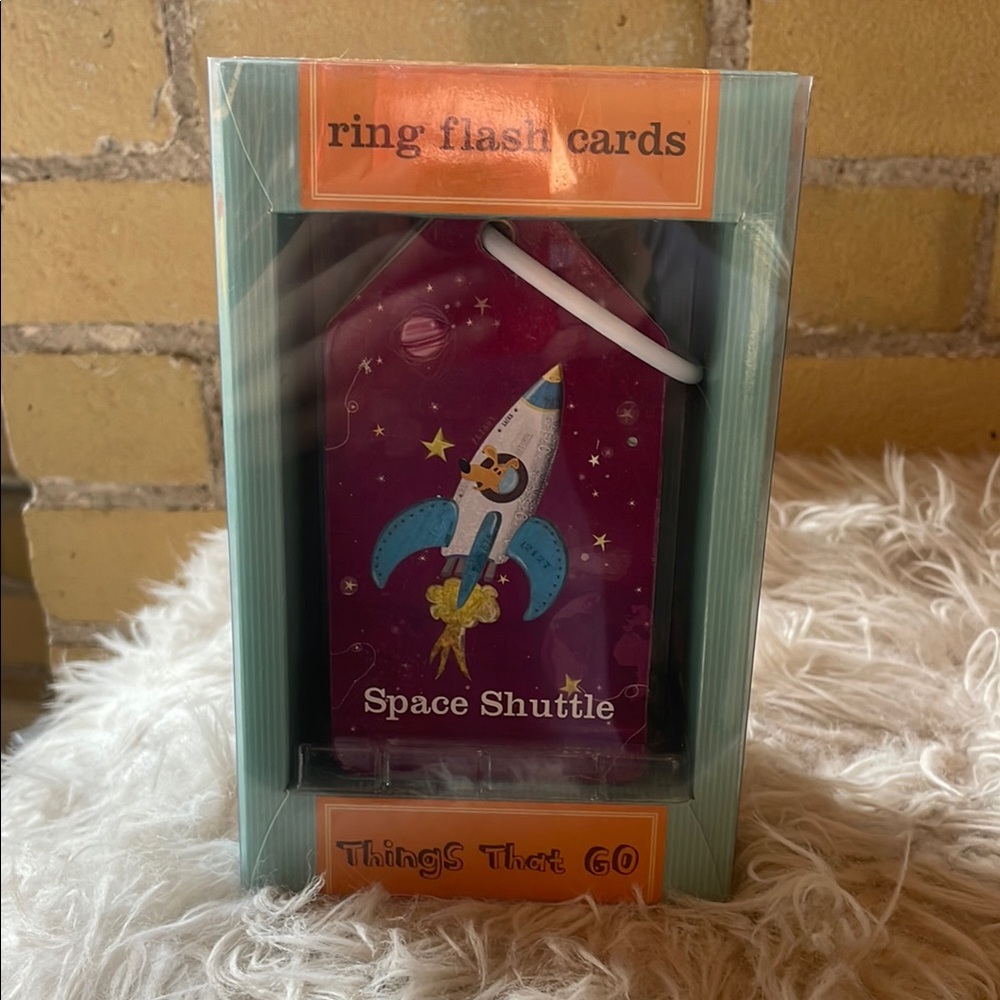NEW! mudpuppy - Things That Go Ring Flash Cards